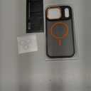 Magnetic 3 in 1 for iPhone 17 Pro Max Case, [Omni-Directional Protection] with 1x Screen Protector + 1x Camera Cover, [Seamless Work with Magsafe] Protective Case for iPhone 17 Pro Max Cosmic Orange