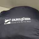 DUKUSEEK Hooded Stadium Blanket, Waterproof Windproof Outdoor Fleece Blanket - Large (79x56), Portable, Wearable, Warm for Outdoor Camping, Picnic, Stadium, Sports, Beach, Concerts, Car, Dogs…