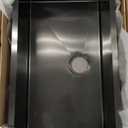 32 Inch Black Undermount Sink -Bokaiya 32x19 Undermount Kitchen Sink Deep Stainless Steel 18 Gauge Single Bowl Black Kitchen Sinks with Colander