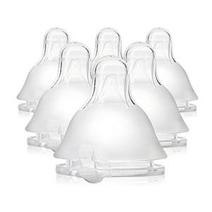 Evenflo Balance Plus Standard Neck Nipples for use with Evenflo Balance Plus Standard Neck Bottles, Medium Flow for 3 Months and up, 8-Pack