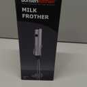 Bonsenkitchen Rechargeable Milk Frother with Stand, 3Speed Handheld Coffee Frother, Dual Spring Whisk Electric Hand Frother Wand Drink Mixer for Matcha Lattes Cappuccino, Kitchen Gifts