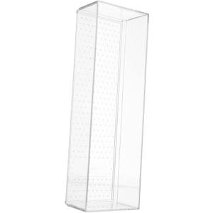 MAGICLULU Plastic Drawer Storage Box with Dividers Translucent Kitchen Partition Organizer for Makeup Office and Bathroom Stackable and Durable Storage