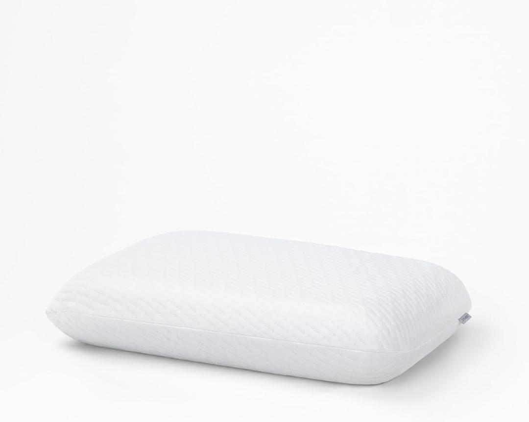 Tuft & Needle Premium Pillow, Standard Size with T&N Adaptive Foam, Sleeps Cooler & More Supportive Than Memory Foam Pillows, CertiPUR-US and Greenguard Gold Certified, White