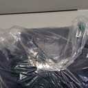 ZZV Formal Dresses for Women Gowns Evening Party Cocktail Dress, Long Split Elegant V Neck Wrap Ruffle Wedding Guest Dresses Navyblue-L