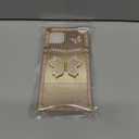 Glitter Kickstand Case for iPhone 15 Plus,Cute Bling Sparkly Rhinestones Butterfly with Foldable Stand Elegant Mirror Back Shockproof Protective Case for Women Girls for iPhone 15 Plus, Pink