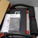 Wonder Core Smart, Ab Machine, Ab Workout Equipment, Sit Up Machine & Exercise Equipment, Ab Crunch Machine for Stomach Workout, Ab Core Trainer Abdominal Machine for Home Gym (Red)