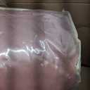 6 Packs Dusty Rose Satin Tablecloths Rectangle 8FT, Glitter Spandex Fitted Stretch Table Covers Wrinkle-Free Floor Length Shimmer Table Skirt for Weddings Parties Baby Shower Banquets Vendor Events