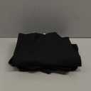 TOPDesign 10-Pack Economical 11.8"x13" Black Cotton Tote Bag, 5oz Lightweight Fabric, Small Reusable Grocery Shopping Cloth Bags, DIY Your Creative Designs