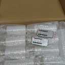 kakoya Flickering Flameless Candles Battery Operated with Remote and 2/4/6/8 H Timer Acrylic Led Pillar Candles Pack of 9 (appr D2.3"xH5.5"6.5"7.5")with Realistic 3D Wick Candles for Home Decor(White)