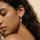 Trendy Gold Dangle Earrings for Women 14K Gold Silver Plated Chunky Drop Earring Statement Hoop Huggie Cubic Zirconia Diamond Crystal Charm Lightweight Hypoallergenic Jewelry Accessories Gifts for Women