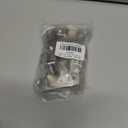 HOSOM Full Overlay Soft Close Cabinet Hinges, 10 Pack Cabinet Door Hinges, Frameless Cabinet Hinges for Kitchen Cabinet Doors, 110 Opening Angle 3-Way Adjustment Concealed European Hinges