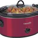 Crock-Pot 6-Quart Cook & Carry Oval Manual Portable Slow Cooker, Red - SCCPVL600-R