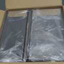 mDesign Plastic Stackable Organizer with 3 Drawers - Pull-Out Drawer Storage Bin for Bathroom Sink/ Cabinet Organization - Perfect for Makeup, Small Towels, and More - Lumiere Collection, Clear,  8 x 6 x 8 (Pack of 1)