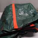 Zober Large Christmas Tree Storage Bag - Fits 9 Ft Artificial Trees - Plastic, Waterproof Christmas Tree Bag For Storage Box For Xmas - Strong, Durable Handles - Label Card Slot - Green