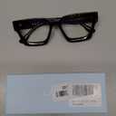 livho Oversized Eyewear Frame for Woman and Men - Rectangle Fashion Glasses for Computer, Chic Preppy Frame (*Coco Tortoise)