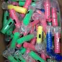 Geelin 300 Pcs Mini Flashlight Keychain Bulk Small LED Key Ring Light Tiny Colorful Keychain Light Torch for Halloween Christmas Party Favors Hiking Sleeping Reading Gifts Goody Bag Stuffers