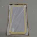 for iPhone 17 Pro Max Metal Military Heavy Duty Case, Metal Bumper Shockproof Dustproof Rugged Tough with Stand Screen Protector Camera Control Full Body Drop Protective Cover (Yellow)