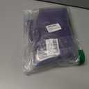 SCOMCHIC Plus Size Blouses for Women Summer Chiffon 3/4 Sleeve Tunic Tops Dressy Scoop Neck Casual Loose Flowy Shirts (Purple)