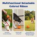 2 x Dog Toys, Orange Scented Interactive Dog Chew Toys, Reduces Anxiety, Easy to Clean, Treat Dispensing, Outdoor Use, Adult Dogs, Large Breed, Natural Rubber, 1 Count