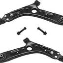 TUCAREST K623345 K623346 (Pair) Front Lower Control Arm and Ball Joint Assembly Compatible With 2014-2019 Ki-a Soul, 2015-2019 Soul EV [# 54500B2000 54501B2000 CMS901241 CMS901242 528-027 528-028]