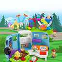 Fisher-Price Little People Toddler Toy Disney Toy Story 6 Friends Figure Set with Woody & Buzz Lightyear for Pretend Play Ages 18+ Months
