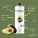 MADHAVA Avocado Oil (33.8 oz, 1L Tin), Single Source, 100% Pure, Neutral Flavor, High Heat Cooking Oil, 520-Degree Smoke Point, Non-GMO (EXP 11/21/27)