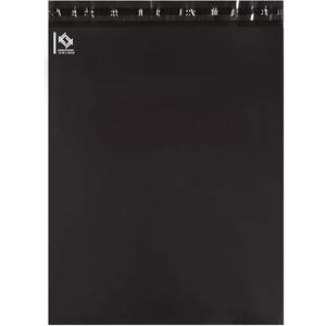 KKBESTPACK 194Pcs Poly Mailer Envelopes Shipping Bags Self Adhesive Waterproof Bags (Black), 10x13 inch