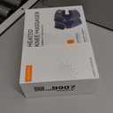 Cordless Knee Massager with Heat Vibration for Pain Relief, MAXwarm 4.0[2026 Upgraded] - Electric Heated Knee Brace with 5 Heat Levels and 3 Massage Mode, Gifts for Men Women (Grey, Pair)