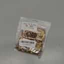 Hicarer 200 Pieces Bridal Shower Rings Engagement Ring Glitter Fidget Rings Aluminum Alloy Wedding Ring Bridal Fidget Table Party Favor Decorations(Gold)