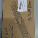 eormoe Diatomite Kitchen Faucet Mat - 14Inch Water Absorbing Stone Tray for Sink, Stone Fast-Drying Faucet Mat for Kitchen Counter Sink Accessories (Light Grey, 14'' x 3.9'')