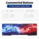 29,800 Games in 1 Pandora Box Arcade Console  Retro Video Game Machine with Dual Joysticks, 3D System, 4-Player Support, HDMI/VGA Compatible, Save & Search Features (29800 Games)