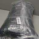 Black Long Bathroom Rug, Waffle Runner Rug Bathroom Non Slip Washable Super Absorbent Quick Dry Boho Farmhouse Bath Decor, 72"x24" Black