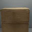 YFO Home Office Desk Chair Office Rubber Casters Ergonomic Computer Chair with Lumbar Support Adjustable Height Rolling Swivel Executive Task Armrests Chair Brown Leather (Mid Back)