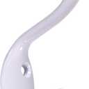 Hillman Hardware Essentials 852086 Heavy Duty Coat and Hat Hook White
