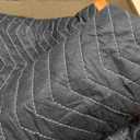Amazon Basics Reinforced Tear-Resistant Moving Blankets, 72" x 80", Black, 6-Pack, 72-Inch by 80-Inch