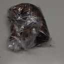 Spooktacular Creations Halloween Brown Wizard Curly Wig with Beard, Long Brown Funny Father Time Costume Accessory for Men, Adults Cosplay Party and Dress Party Christmas Accessories