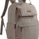 mommore Diaper Bag Backpack, Large Diaper Bag Travel Backpack for Mom Dad, Quick Access Baby Bag with Insulated Pockets, Changing Pad, Stroller Straps (1-coffee Brown)