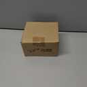 EC6121 LED Downlight Fixture Cut Out Size: 4.52 * 4.52 inch MR16 GU5.3 Trimless Recessed Square Housing Frame (Black)