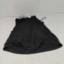 ANRABESS Women Athletic Dress Summer Tennis Workout Active Sports Mini Romper Dress Built in Shorts Travel Vacation Clothes (Small, Black)