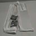 Onlysky Adhesive Bathroom Shelves, Acrylic Floating Bathroom Shelves, Rental Friendly Wall Shelf No Drill(Grey, 15.7 Inches)