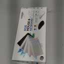 Ultra-Slim Lightweight Bluetooth Keyboard and Mouse Portable Mini Wireless Keyboard Rechargeable 7-Color Backlit for Apple iPad iPhone,Tablet iPhone Smartphone iOS Android Windows,Black