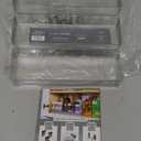 SIMPLEMADE 3-Tier Spice Rack Organizer - Versatile Storage Shelf for Kitchen, Bathroom, Bedroom & Office, Set of 1, Clear