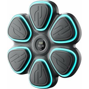 2025 Music Boxing Machine for Adults, Bluetooth Music Punching Machine with Gloves, 9 Modes and Speeds, Wall Boxing Punching Pad, Home Workout Trainer