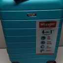 Wrangler Smart Spinner Hardside Luggage, 2 Piece Set, Teal