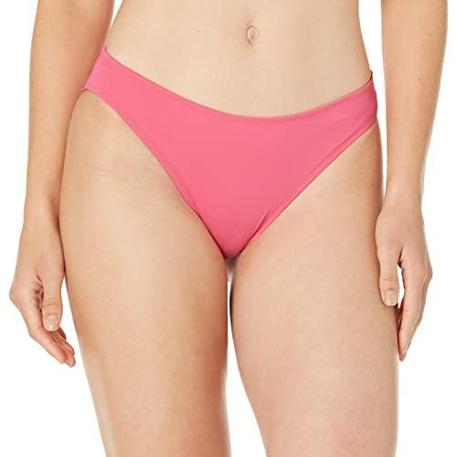 Amazon Essentials Women's Classic Bikini Swimsuit Bottom, Discontinued Colors, Hot Pink, 3X, Set of 3