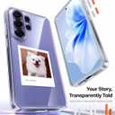 TORRAS for Samsung Galaxy S26 Ultra Case Clear, [2026 Upgraded Non-Yellowing] [12FT Military-Grade Protection] Transparent Slim Case for Samsung S26 Ultra Case Thin, Diamond Clear, Hard, 6.9"