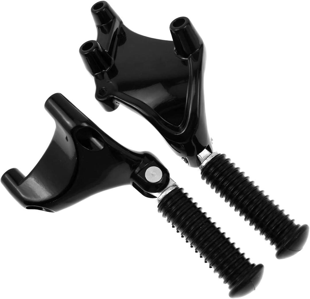 Motorcycle Foot Pegs Rear Passenger Footpegs Foot Rests Pedal & Mount Fit for Harley Sportster Iron XL 883 1200 Forty Eight Seventy Two 2014-2022