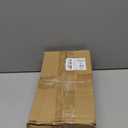 qiqee 50-Packs Brown Paper Gift Bags with Handles Bulk 8.3"x3"x 6" Small Size Paper Bags Multiple Uses(Small Size)