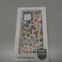 for iPhone 12 Case, Gourmet Food Collage Pattern with Fruits & Croissants, Military-Grade Drop Protection, Juicy Foodie Soft Slim TPU Protective & Camera Protection for Women Girls (FancyCut)