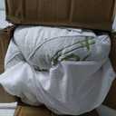 Premium Viscose Made from Bamboo Twin Size Mattress Topper for Back Pain, 1200 GSM Quilted Fitted Extra Thick Mattress Pad,Pillow Top Mattress Cover with Deep Pocket Up to 21 Inches39 * 75inch (White)